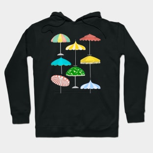 Beach umbrellas Hoodie